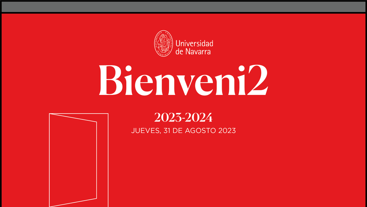 La próxima semana comienza el curso 23/24. 
Para dar la bienvenida a nuestros nuevos estudiantes de grado e intercambio en el campus de Pamplona, hemos organizado una jornada para que puedan conocer todo lo que ofrece la Universidad. 
¡No te la pierdas!
👉 unav.edu/estudiantes/bi…