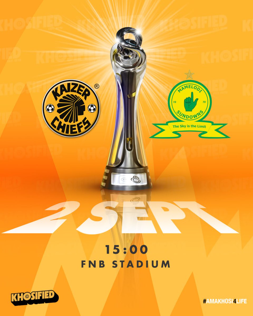 KaizerChiefs's tweet photo. MTN8 semi-final 1st Leg tickets are on sale!

Click here to buy: https://t.co/PwObUa8fuQ

#MTN8 #Khosified #Amakhosi4Life https://t.co/rG0boazKVt