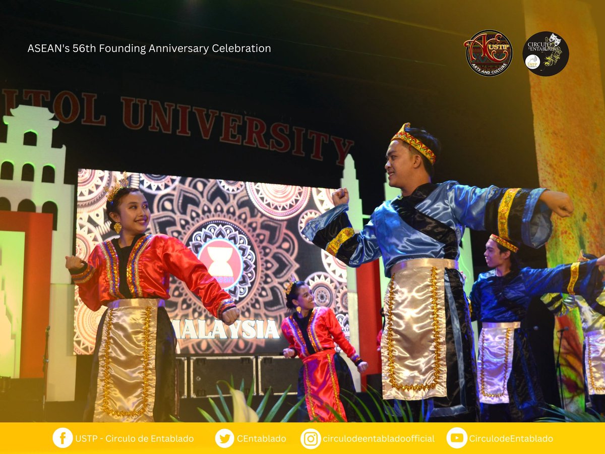CEntablado's tweet photo. 𝐏𝐡𝐨𝐭𝐨𝐬 | Edelvise Requilme
_

#ASEAN56thFoundingAnniversaryCelebration
#CirculodeEntablado
#ArtsandCulture
#USTP https://t.co/LOEHLO3XTi