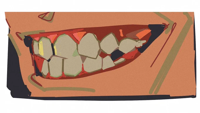 I like the teeth 