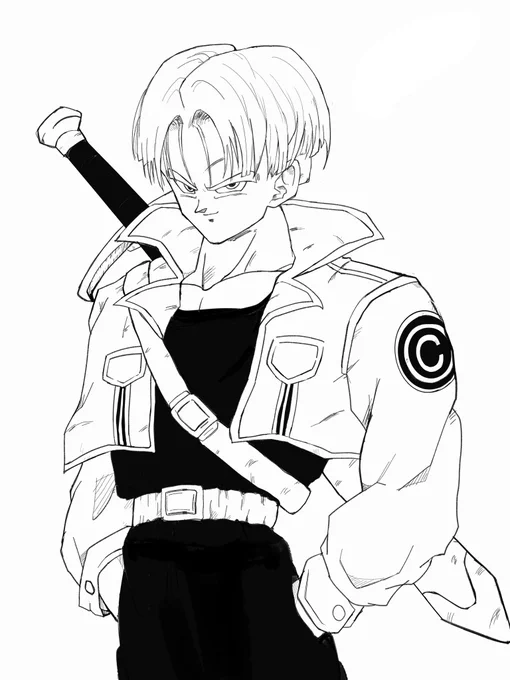37日目 トランクス
#DragonBall 
#ドラゴンボール 