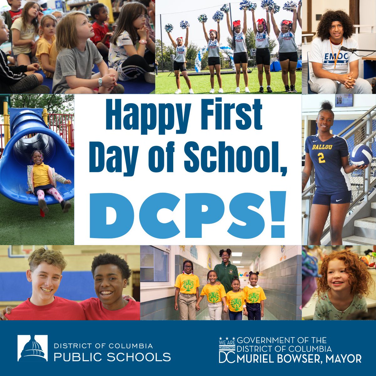 Happy first day of school, <a href="/dcpublicschools/">DC Public Schools</a>! Wishing our students, families, and staff a year full of joyful learning and exciting discoveries. Looking forward to visiting our learners this week and throughout the school year! 📚🍎🎉
