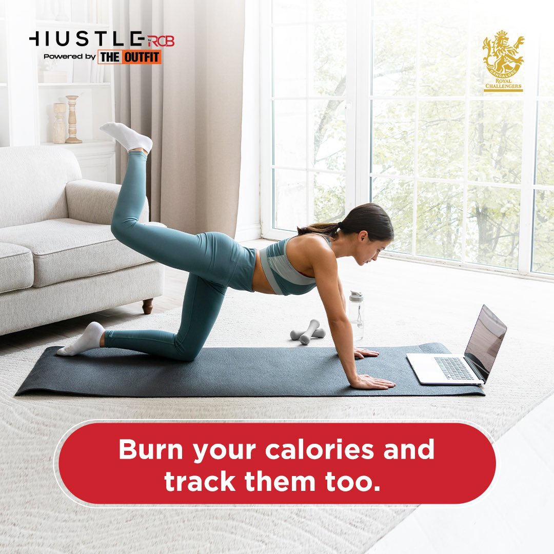 HustleByRCB's tweet photo. Don’t be in the dark - track your workout and measure your progress. 

Join Hustle by RCB today. 

#HustleByRCB #RCB #ArrivalOfTheFittest #HomeWorkouts #InteractiveWorkouts #Nutrition https://t.co/Dg0mTRPgzT