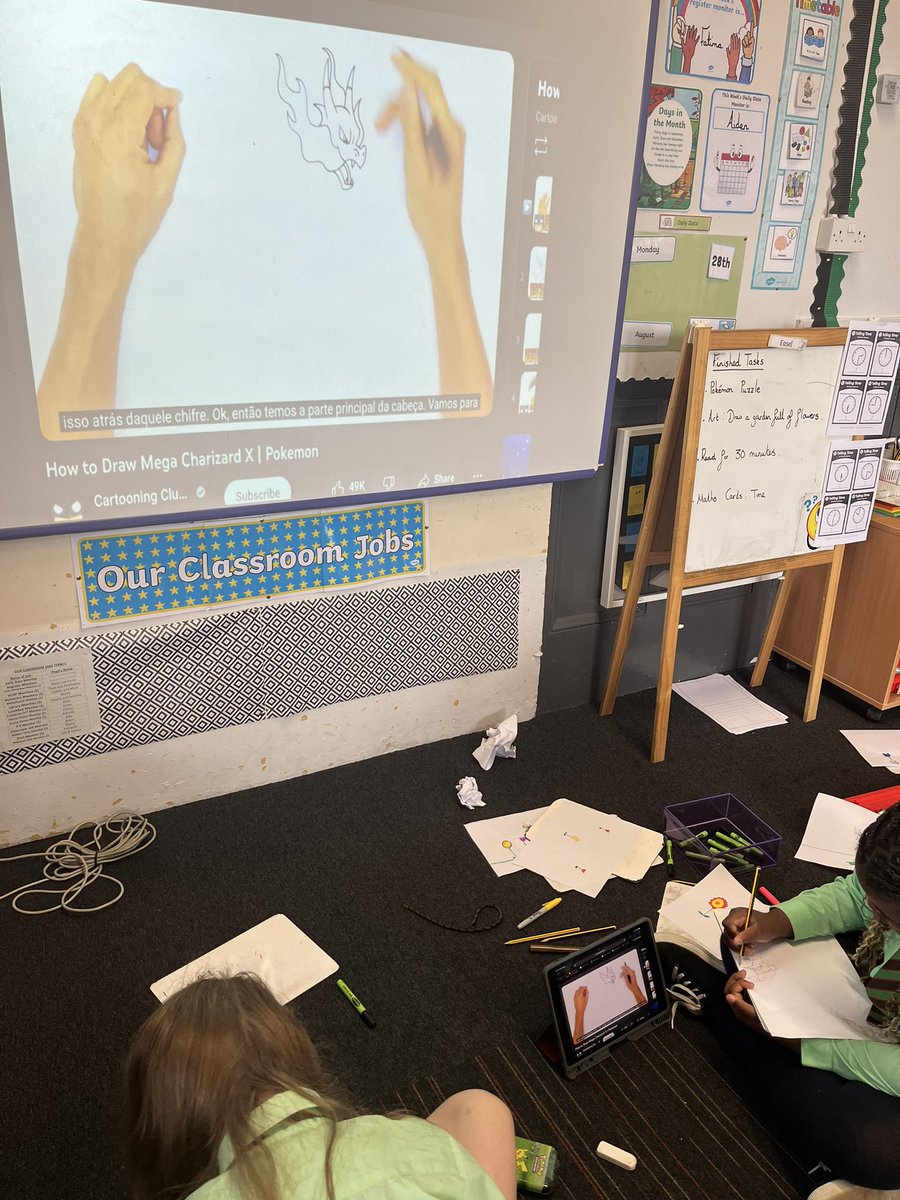 StDenisTALENT's tweet photo. Lots of happy faces at Pokémon Club today - sharing our hobby with our friends! ❤️ @St_Denis_PS @SEA_Edu https://t.co/OTbDnrjYXc
