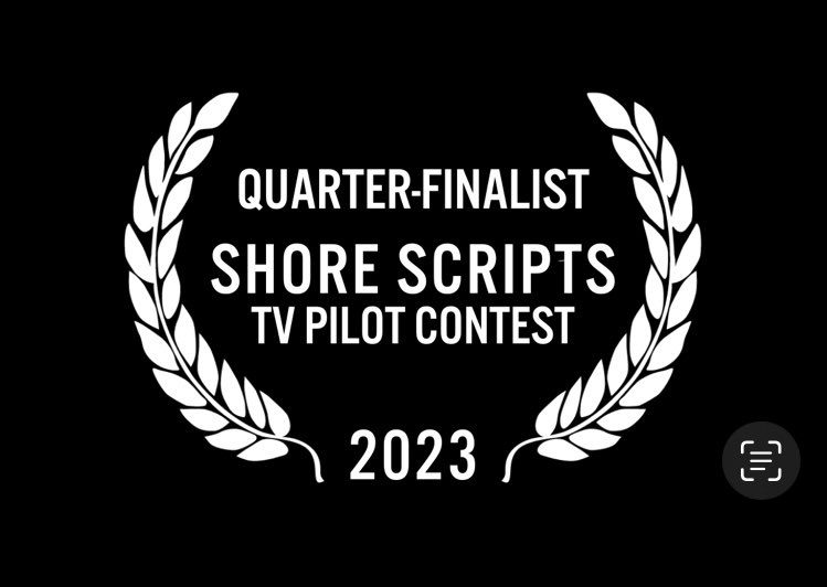 MarieJones14057's tweet photo. Incredibly excited to announce that Iโm through to the Quarter Finals stage of Shore Scripts TV Pilot Contest! Keep everything crossed for me ๐คโค๏ธ #tvcontest #shorescripts #screenwriter #quarterfinalists @ShoreScripts https://t.co/reKsZhD5Kz