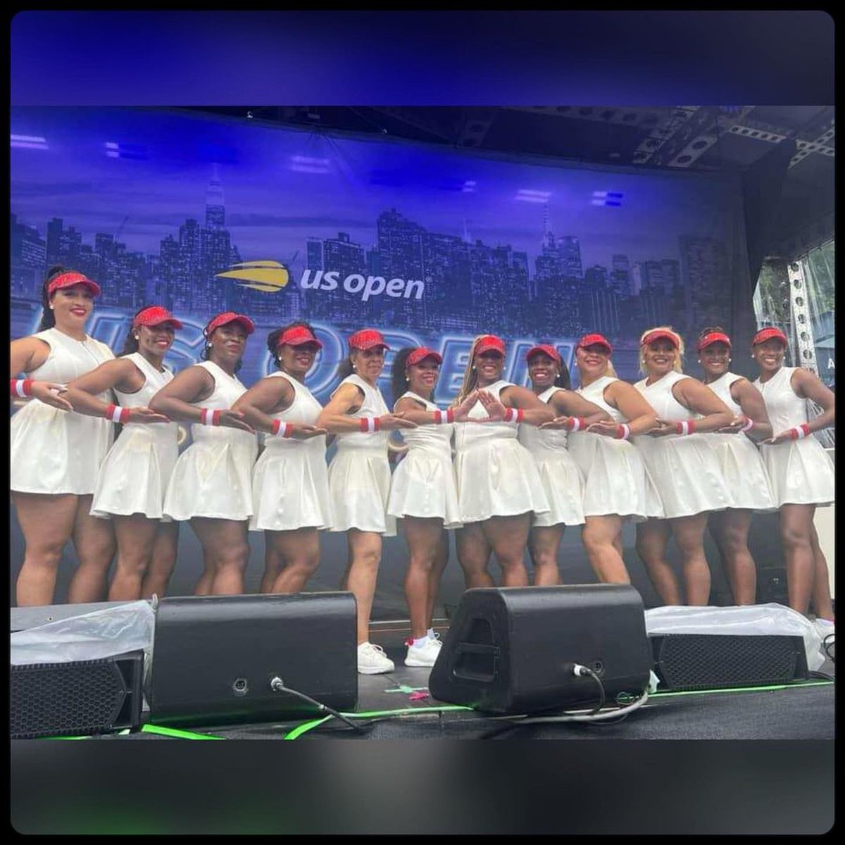 easternregdst's tweet photo. #Repost @njacdst
ใปใปใป
The Infrared Divas of North Jersey Alumnae Chapter bought energy and heat to the 2023 US Open Divine 9 Step Show! (See IG for full post)
#DST1913 #NJACDST #usopen #tennis #divine9 #stepshow https://t.co/9x7D5nX5Ri