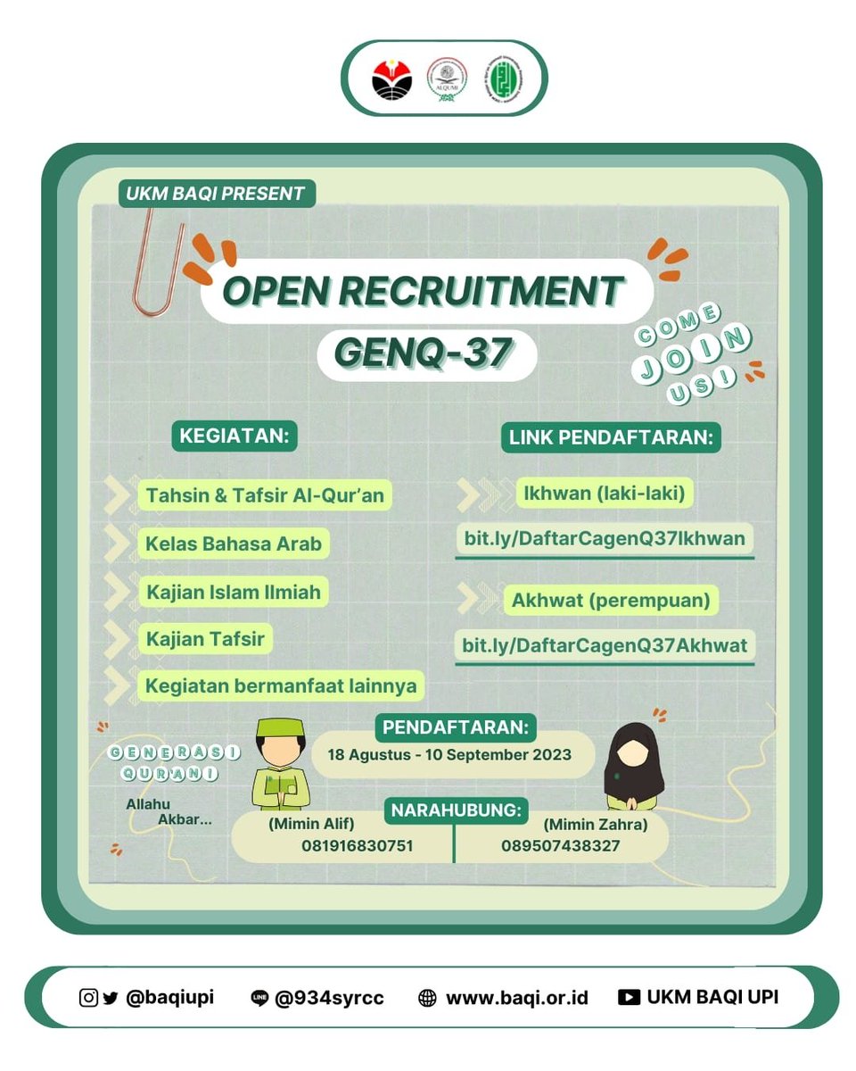 UKM BAQI UPI tweet media