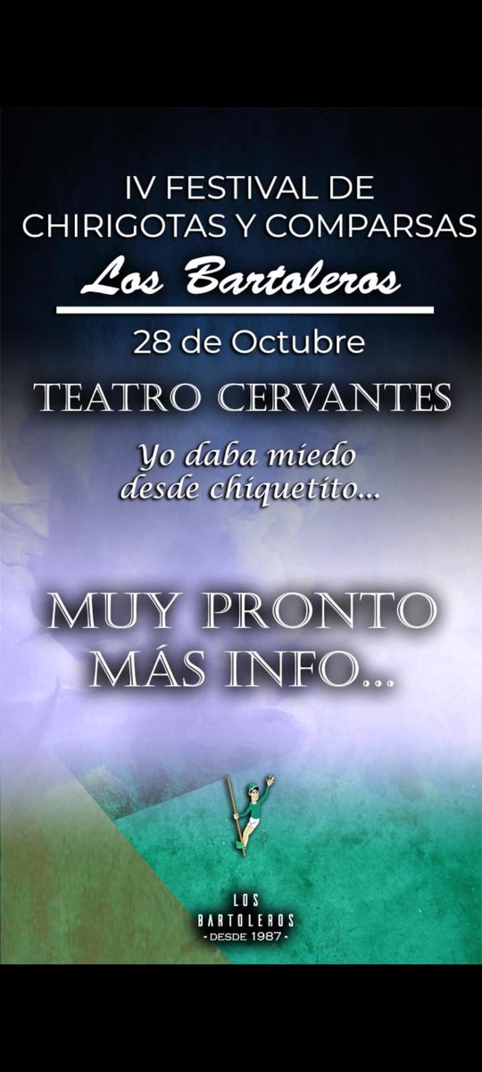 losbartoleros's tweet photo. Mira, mira 👀
@Ayto_Criptana 
@ChirigotaBizc8 https://t.co/xp3apFFlgO