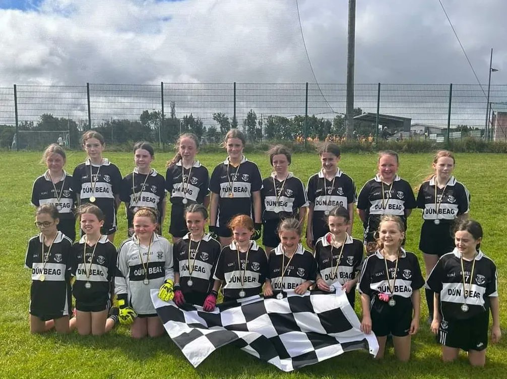 DoonbegLGFA's tweet image. U12 Peil na gCaíliní 2023 Champions 🎉

Huge Congratulations to these superstars on a great achievement yesterday. Brilliant display of football from each and every one of them! 🖤🤍

@Clarelgfa @LadiesFootball 
#lgfa #clarelgfa #doonbeg
