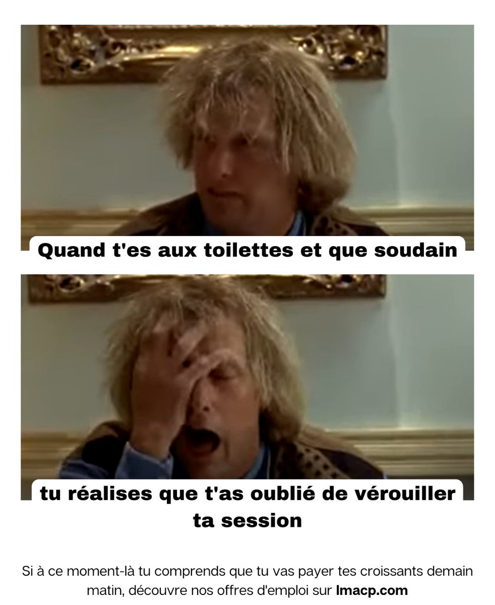 LMACP_'s tweet photo. Dans vos team, vous faites ça vous aussi ? 😆 https://t.co/qSfJpnGTHn