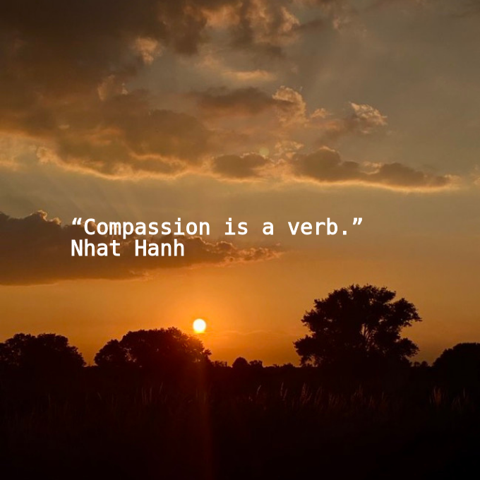 Qu0tes108's tweet photo. 📖“Compassion is a verb.”
🖋Nhat Hanh
🏠#goodquotesdaily | #goodreads | #NhatHanh https://t.co/VA4jZIISz6