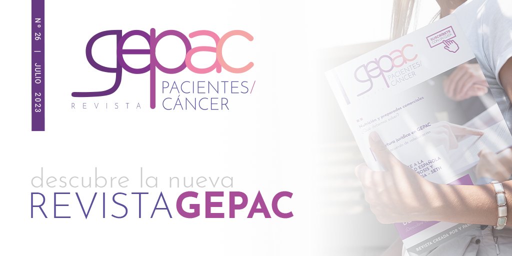 En los próximos días podrás disfrutar de un nuevo número de nuestra #RevistaGEPAC. 📘

Hasta entonces, puedes leer el último ejemplar: gepac.es/web2016/wp-con…

¡No te lo pierdas!