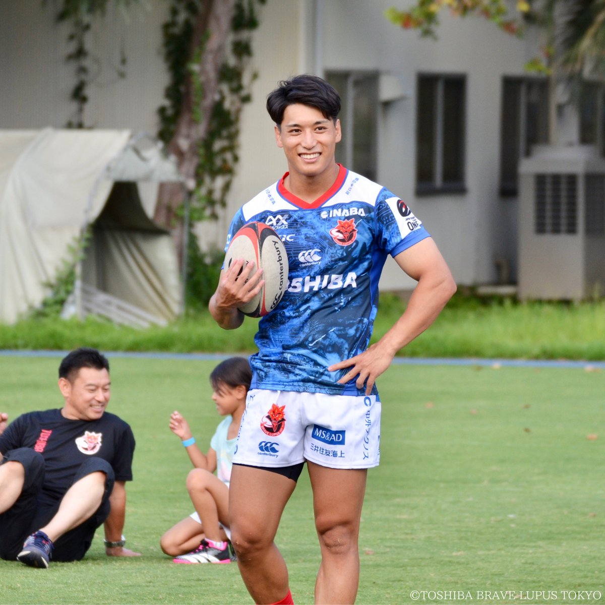 夢ラグ Photo📷 WTB #濵田将暉 選手 #ラグビー #東芝ブレイブルーパス東京
