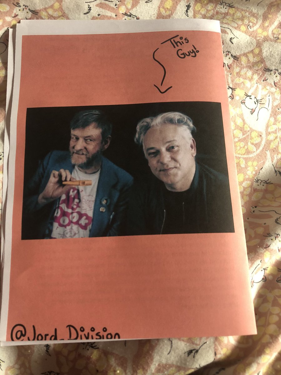 Jord_Division's tweet photo. My 350th zine!! and 54th interview with David Scott of The Pearlfishers! https://t.co/8z1hholS9q