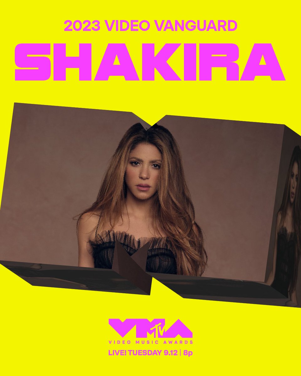 Simply can't lie – @shakira IS our 2023 #VMAs Video Vanguard Recipient 💞 Don't miss her acceptance during music's most iconic night – LIVE on Tuesday, September 12 🚀💛