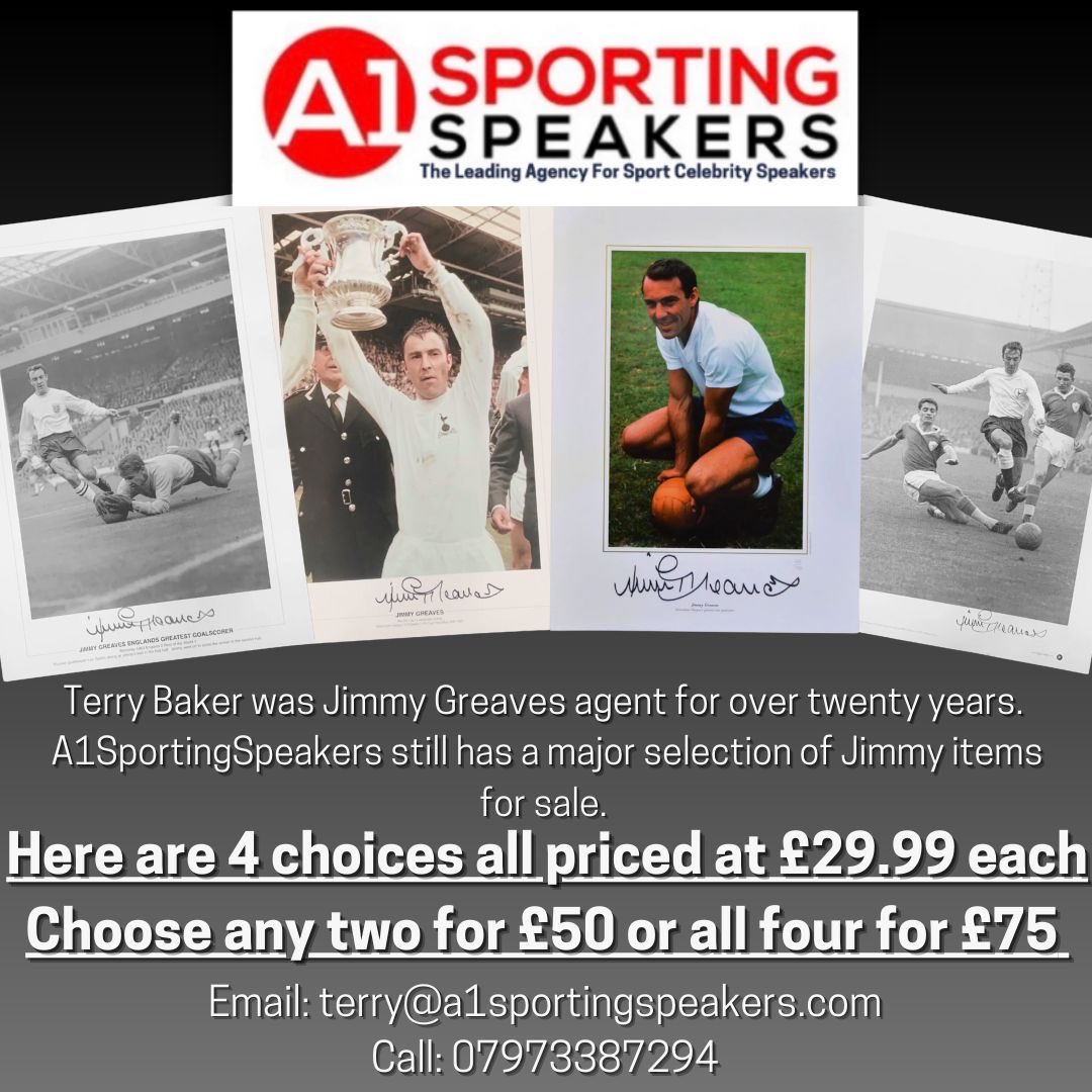 jimmy_greaves's tweet photo. Email only this week because I’m out of the country. #spurs #greavsie https://t.co/VTlXSlEYqV