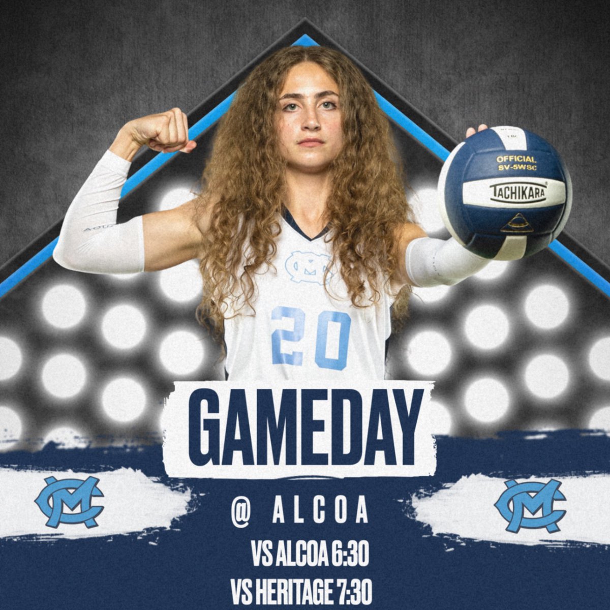 Gameday!!! Opening up the week with two games tonight @ Alcoa starting at 6:30!