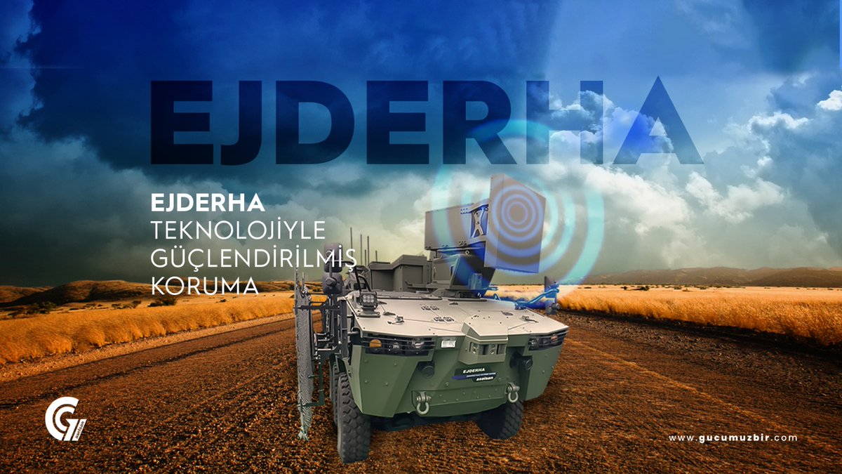 Ejderha, yüksek frekansta elektromanyetik sinyaller üreterek  el yapımı patlayıcılar (EYP) ve kamikaze insansız sistemler gibi elektronik cihazları etkisiz hale getirme yeteneğine sahiptir.   

#ASELSAN #GücümüzBir #MillileştirmeHamlesi #Millileştirme
<a href="/aselsan/">ASELSAN</a>