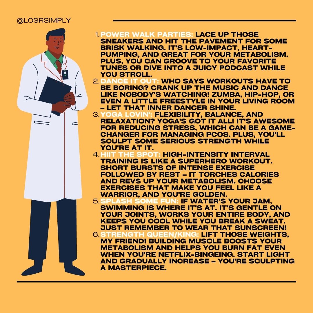 simply_lose's tweet image. Empowering Fitness: Top Exercises for Weight Loss on Your PCOS Journey 🏃‍♀️💪 

#PCOSFitness #StrengthInEveryStep #losesimply #weightloss #weightlossmotivation #motivation #healthymindset