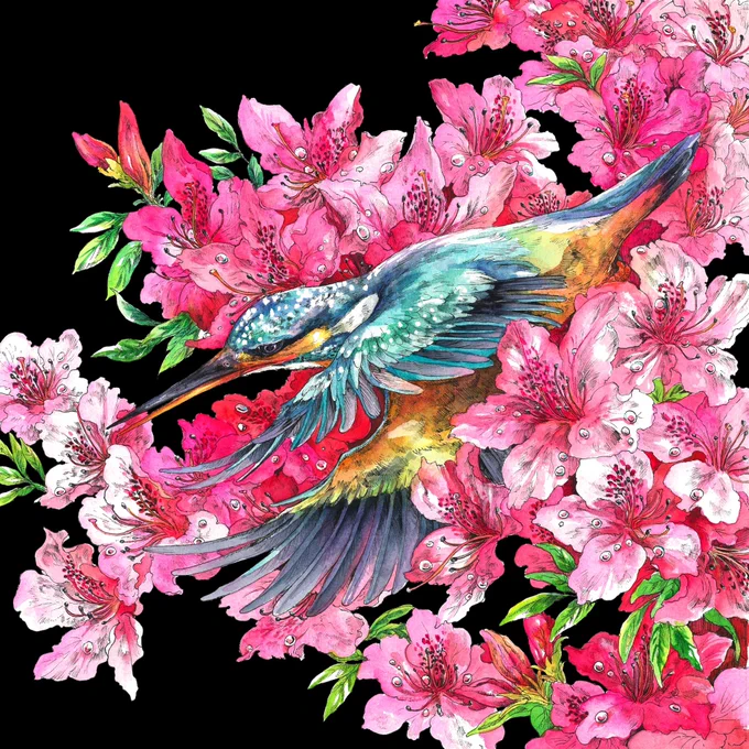 #とびきりのピンクを魅せて下さい地元の花だったからか、ツツジってけっこう好き 