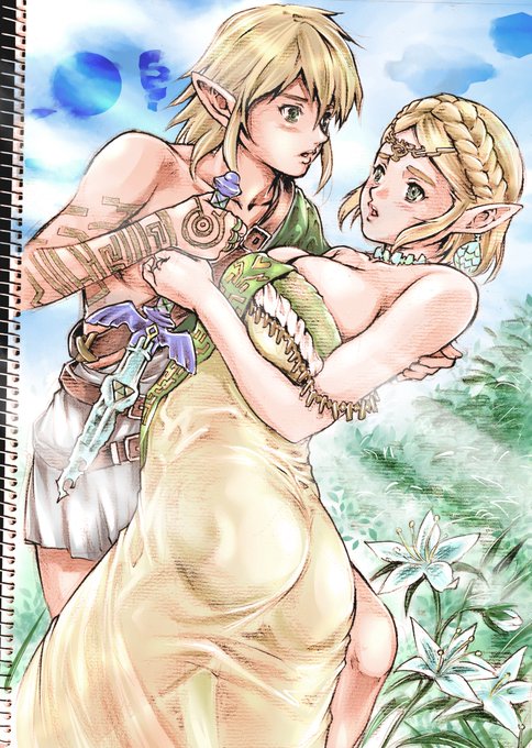 ゼルダのタマキン…もとい『ゼルダ ティアキン』ようやくクリア!

"ブレワイからずっと人生ハードモード過ぎるゼルダ姫が最後報われてヨカッタ"記念 として、以前描いたアナログ鉛筆画に水彩画風の着色してみました( ;∀;) 