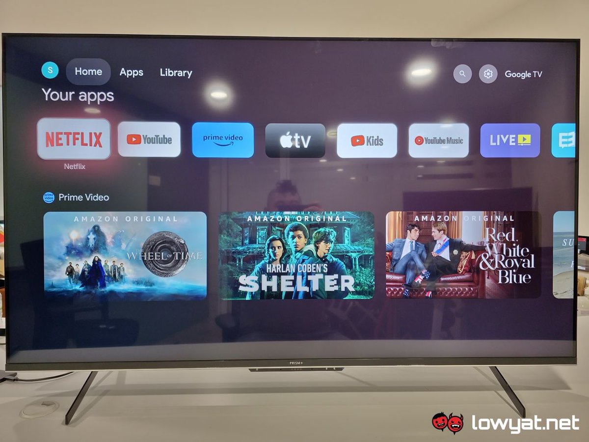 LowyatNET's tweet photo. #PrismPlus #Q55Ultra Lightning Review: 4K Android TV On A Budget
https://t.co/FeZbvzDcB4 https://t.co/dsYfd2yDzs