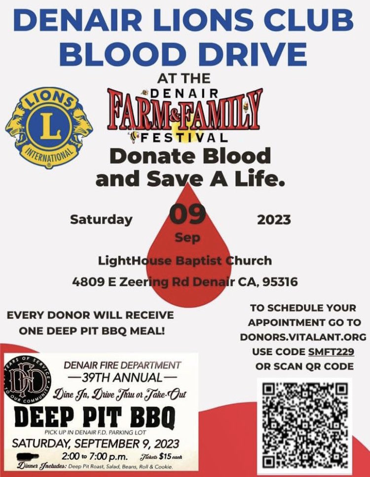 DenairFire's tweet photo. #denairfire #denairlionsclub #denairfarmandfamilyfestival #blooddrive #deeppitbbq https://t.co/qX9KXsx9id