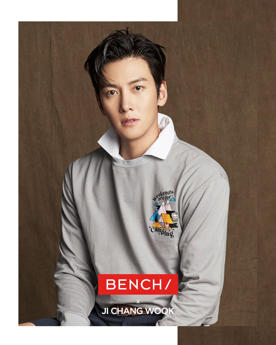 benchtm's tweet photo. Did you miss him? 😍 Totally relate! Get ready to be swept off your feet once again as #JiChangWook unveils more of his latest BENCH looks and styles soon. It's a comeback you definitely don't want to miss. For now, let's savor this visual treat all together! 🔥 https://t.co/QEQVEiKsKe