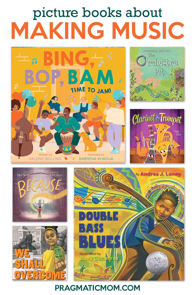 Picture Books About Making Music & Ask Valerie Bolling Anything GIVEAWAY! bit.ly/45OciAM via @pragmaticmom @Valerie_Bolling #ReadYourWorld #picturebooks #music #giveaway