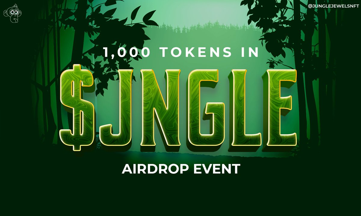 🚀 Participate in our $JNGLE Token marketing! 

Complete:

🌴 Follow @JungleJewelsNFT
🌴 Like & RT this tweet
🌴 Tag 2 Friends
🌴 Drop your $MATIC wallet below.

Get ready to elevate your crypto journey! 

Ends in 24 hours. 🌟 

#JungleJewels #NFT #JNGLE #onPolygon