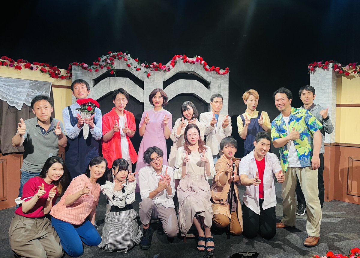 Dspin37's tweet photo. 小説家 塞��の推理
-棘の檻-

無事に終演しました✨

熱い夏を、ありがとう😃 https://t.co/FdJSUezwsA