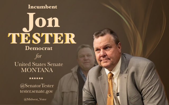 Re-elect Democrat Jon Tester 👍@SenatorTester tester.senate.gov for democracy, responsibility & accountability! Seniors Energy Agriculture Public lands Civil liberties Indian affairs Public safety Infrastructure Womens rights & more #wtpBLUE #DemVoice1 #resistanceblue