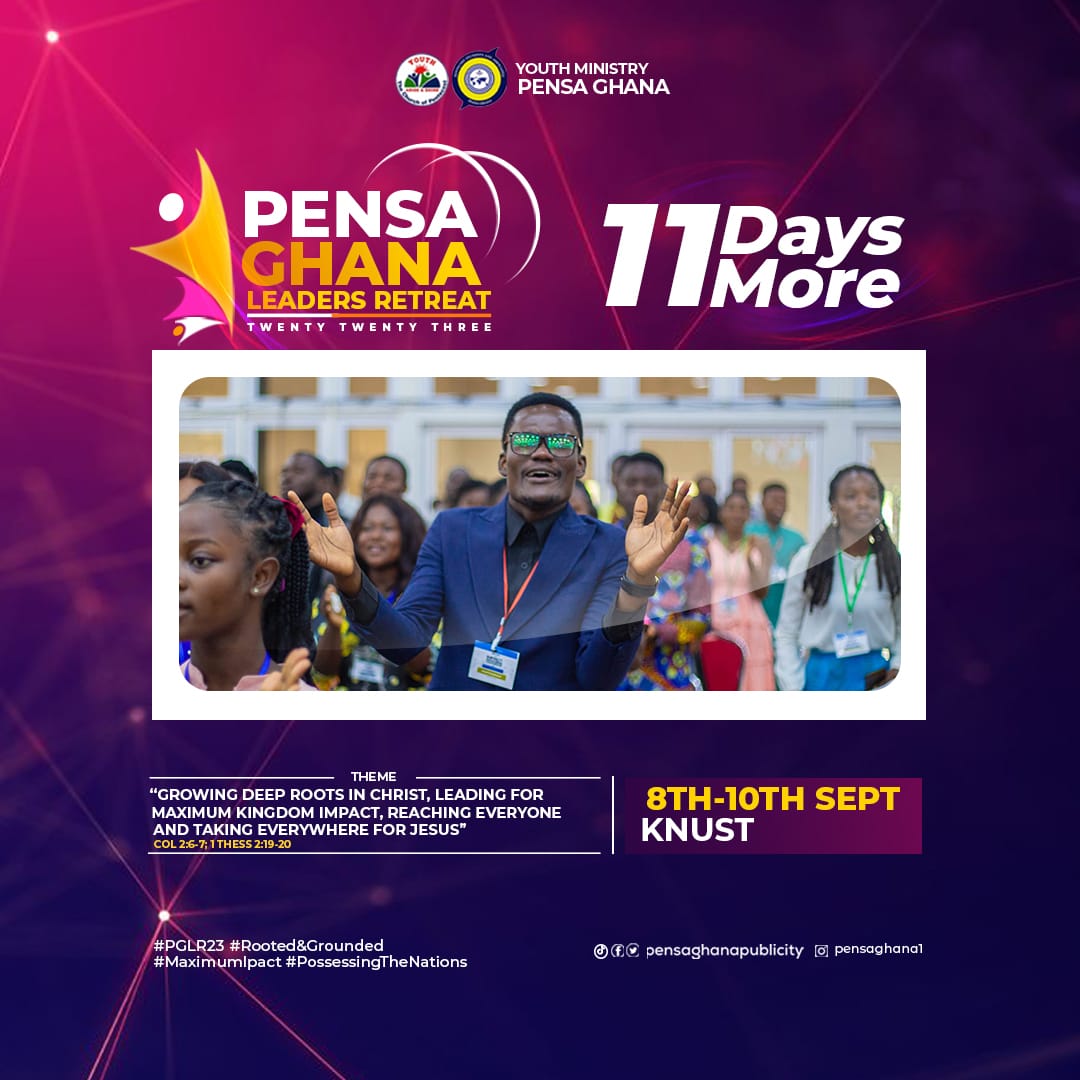 pensaghana1's tweet photo. Christ In you❗🔊

The clock ⏰️ is ticking, and let's us arise with the thirst and hunger for the Holy Spirit...🤲🏾🤲🏾

11 days more to PGLR23.

#PGLR23 | #RootedAndGrounded | #MaximumImpact | #PossessingTheNations https://t.co/WM9tX8868S