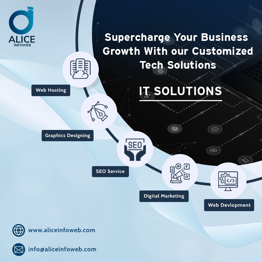 AliceInfoweb's tweet photo. Embrace challenges, embrace success. With Alice Infoweb, your business journey gets brighter. 🚀

#itsoulutions #webdeveloper #webhostingcompany #webhostingservices #graphicdesign #graphicdesignservices #webdevelopment #webdesign #digitalmarketing #searchengineoptimization #ppc https://t.co/3OjY65q2bM