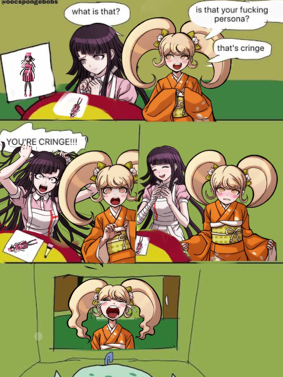 reisenbrandd's tweet photo. I keep holding back of posting this meme i made

#danganro https://t.co/GWMHrOjDdv