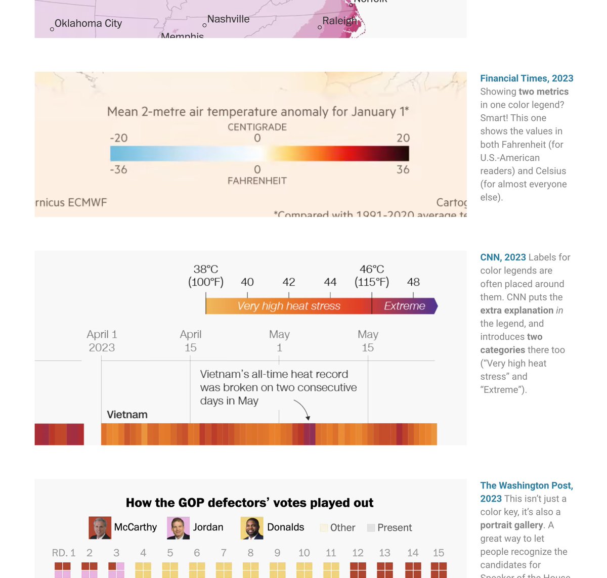 Datawrapper (@datawrapper) on Twitter photo New blog post! Our author <a href="/lisacmuth/">Lisa Charlotte Muth</a> shares tricks on how you can create a more useful color legend in your next #dataviz. Also included: A big, annotated collection of smart color keys.
Read her article here: blog.datawrapper.de/color-keys-for… New blog post! Our author <a href="/lisacmuth/">Lisa Charlotte Muth</a> shares tricks on how you can create a more useful color legend in your next #dataviz. Also included: A big, annotated collection of smart color keys.
Read her article here: blog.datawrapper.de/color-keys-for…