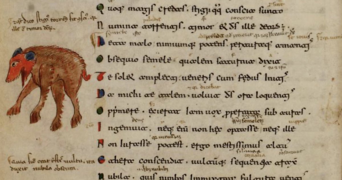 PiersatPenn's tweet photo. Reading Ovid in Italy c.1000 https://t.co/GWSEqZg7rt