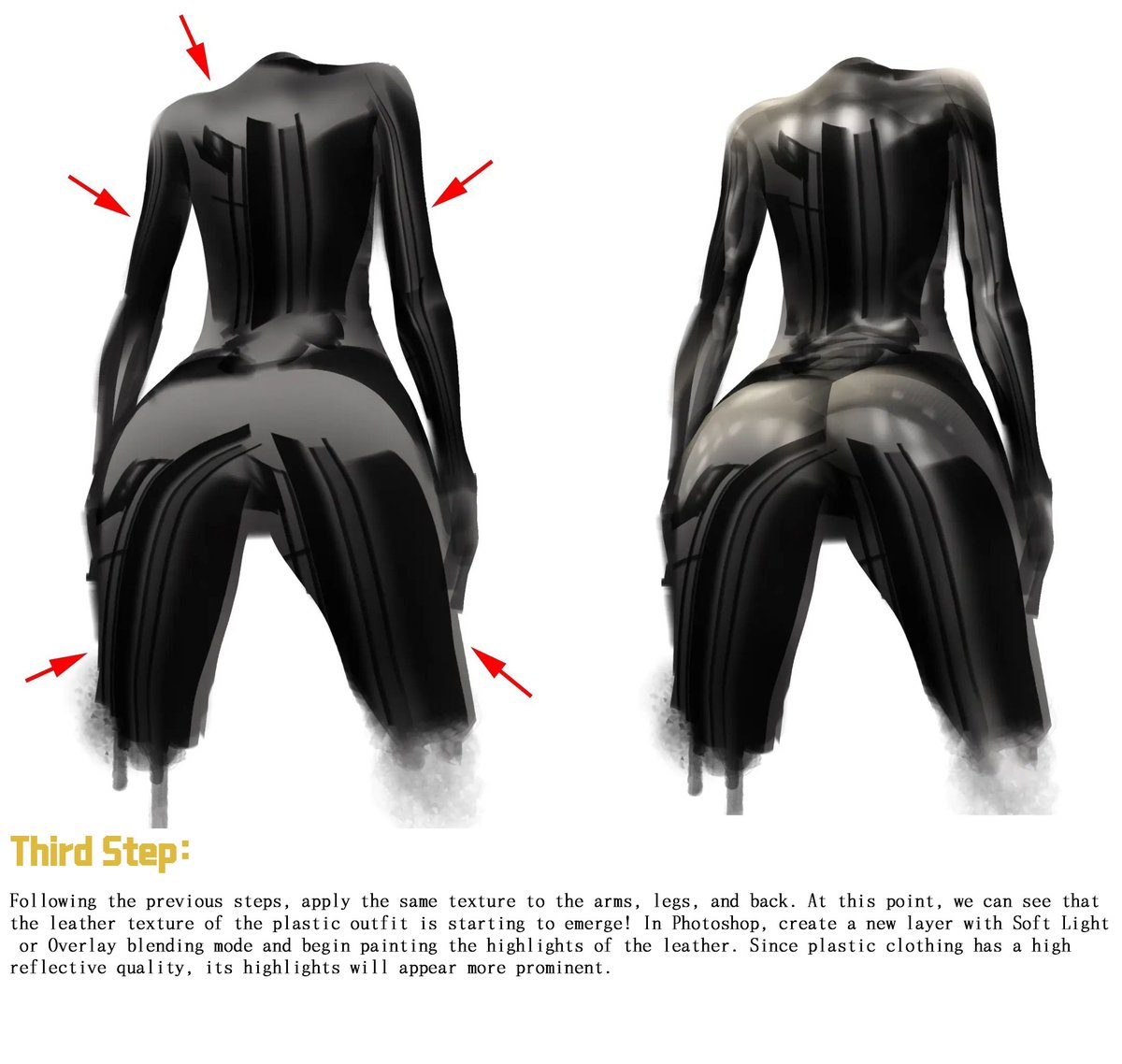 EVANLEE082's tweet image. Hello everyone! A big thank you for your support on my artwork! Today, I'm here to share a little tutorial with you all, teaching how to skillfully draw leather clothing. If you enjoy it, I'll definitely keep sharing more in the future! And if this tutorial gets over 1000 shares,…