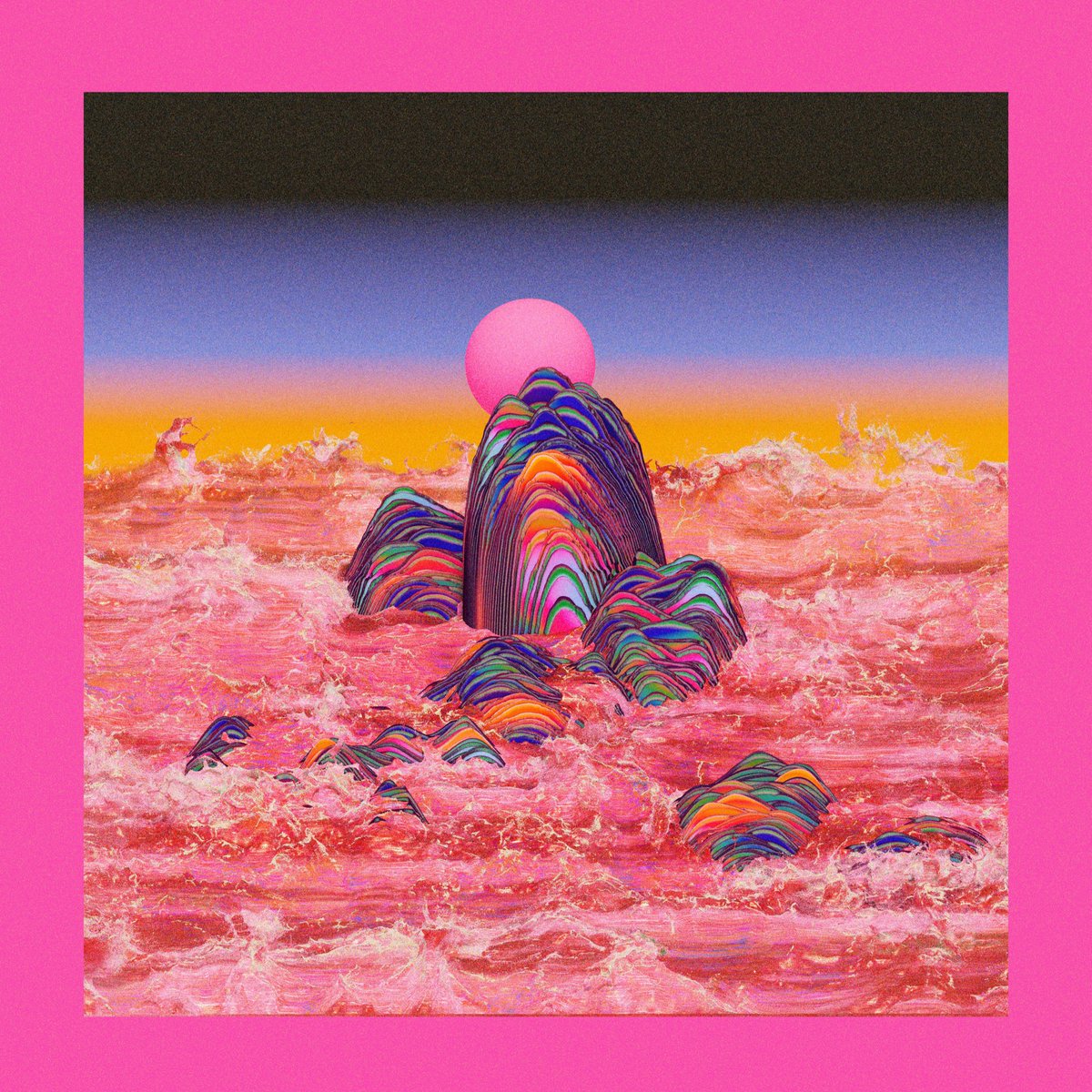 Mountains &amp; Oceans #2
Simulated in #Houdini <a href="/sidefx/">SideFX</a> 
Rendered in #Octane <a href="/OTOY/">OTOY</a>