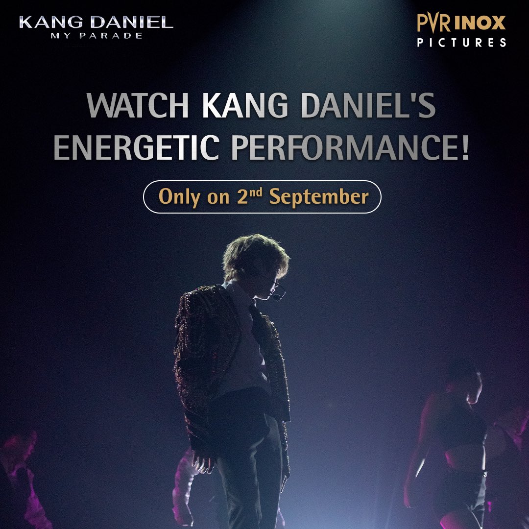 March to your nearest cinemas to witness K-pop sensation Kang Daniel in his element during his rehearsals in the concert documentary Kang Daniel: My Parade. Catch Kang Daniel’s My Parade in cinemas only on September 2nd. . . . #KPop #KangDaniel #MyParade #PVRINOXPictures