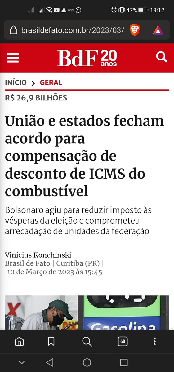 RodriiBahia's tweet photo. @FagnerMoraes4 @CarlosZavelinsk @LulaOficial @_CPLP @ricardostuckert Concordo com você, o Vagabundo da República que tirou o ICMS pra tentar ganhar a eleição e mesmo assim perdeu e deixou uma dívida enorme pros estados 👌 https://t.co/ujstLHkzoD