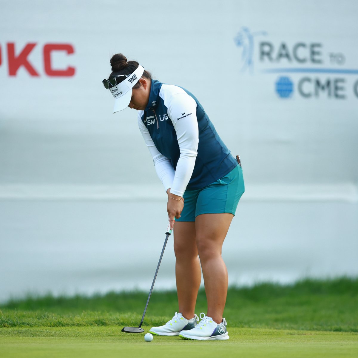 FootJoy's tweet image. Breakthrough Victory. 🏆

Megan Khang claimed her first career LPGA win at this week’s CPKC Canadian Women’s Open in Vancouver, British Columbia. 🇨🇦

Khang depends on the ultimate lightweight comfort of #FJFUEL Sport and the Tour-proven performance of #StaSof. ⛽

#BringTheHeat