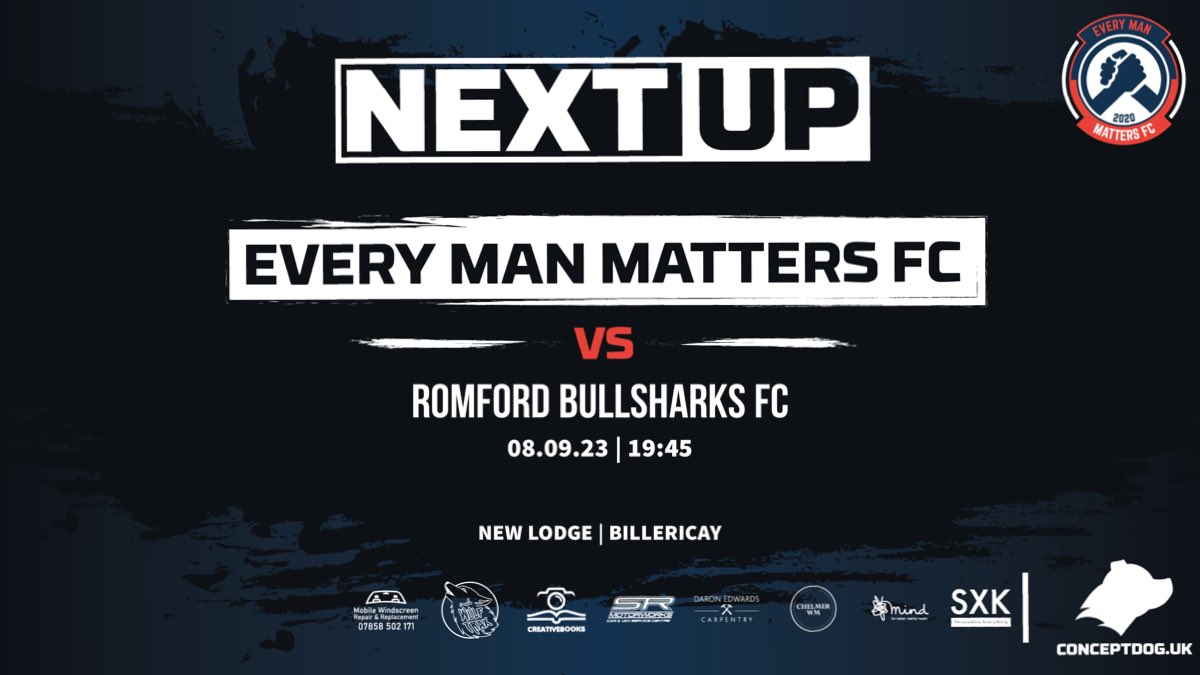 FC_EMM's tweet image. 🚨 WE ARE BACK FOR 23/24 🚨 

🆚: Romford Bull Sharks
📅: 08/09/2023
⏰: 19:45 KO
📍: Billericay Town FC
👥: Specators ALLOWED
💷: £2 Entry
🍻: Bar Open