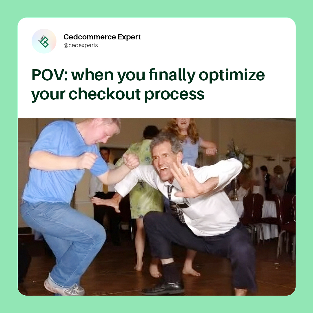 CedExperts's tweet photo. When you realize your customers can now check out faster. 😜
Tag your @shopify friends 😌
#cedexperts #shopify #cedmemes #shopifymemes #ecommercememe #ShopifyWins #funnymemes https://t.co/SNpZLYw3iU