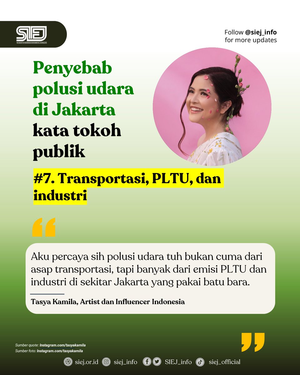 Jurnalis Lingkungan | SIEJ tweet media