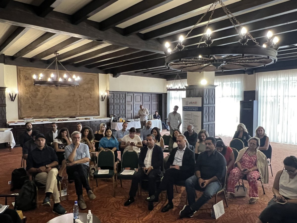 Tiflebproject's tweet photo. #TIFTalks concluded on a positive note, sharing success stories from Jezzine and Shouf, while reaffirming TIF's commitment to enhancing standards and regulations within the tourism sector. https://t.co/h6hqPmMtIM