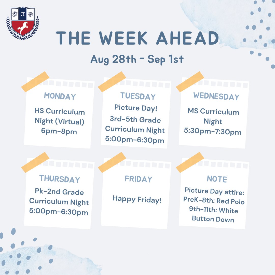 Happy Monday, Mustangs! We hope you had a fantastic weekend and are recharged for the exciting week ahead.