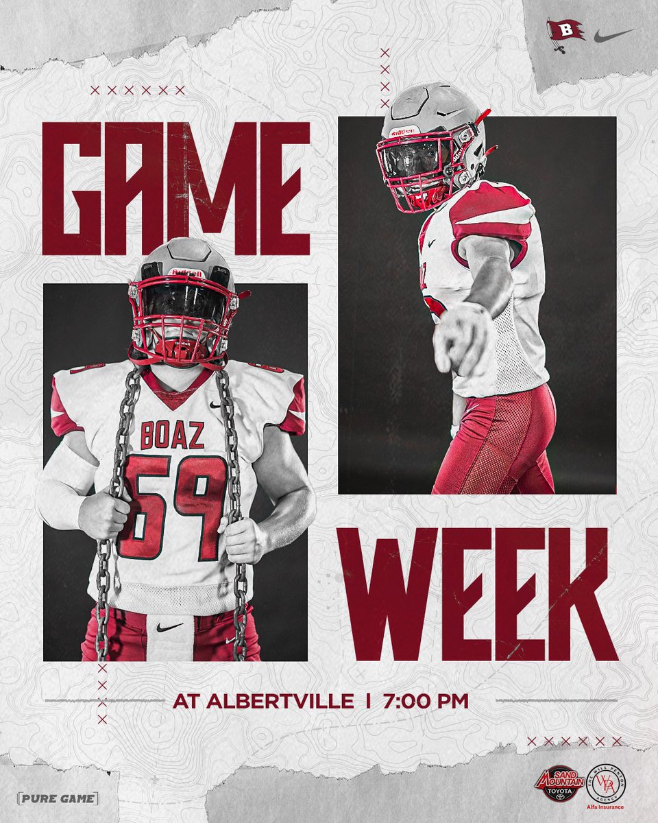 BOAZ_FOOTBALL's tweet photo. Game Week! #FIGHTToTheFinish #NoQuarter https://t.co/I3CXvX5tbs