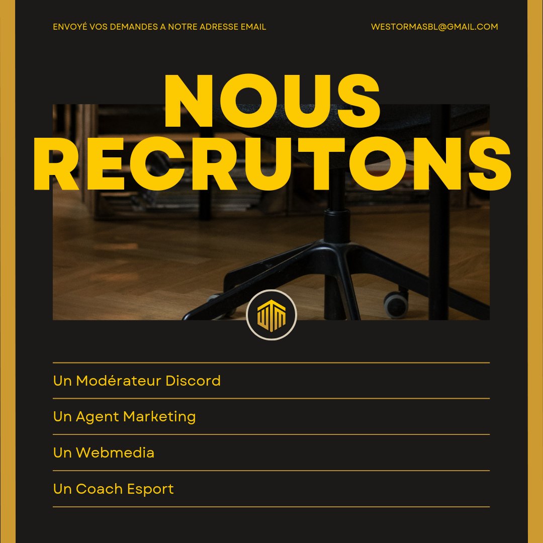 Nos DM sont ouverts pour toute demande ou proposition