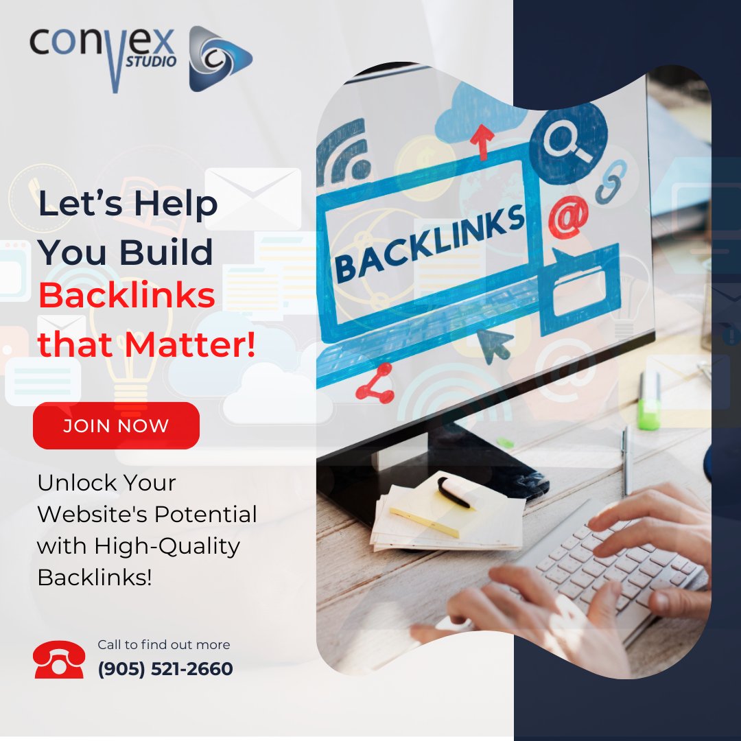 ConvexStudio's tweet photo. Unlock Your Website's Potential with High-Quality Backlinks! 🌐 Boost your SEO and climb search rankings with Convex Studio's expert backlink strategies. Our tailored approach ensures relevant, authoritative connections for lasting online success. Don't miss out! https://t.co/jtq4z1uAuq